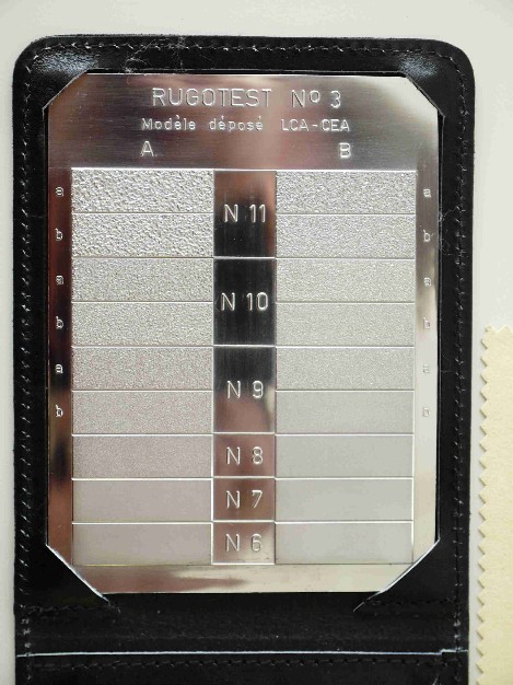 standard iso m Roughness  Instruments Benelux  comparator Senze